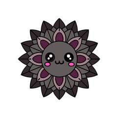 Mandala set icons.