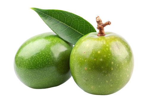 Amra (Hog Plum) isolated on white background
