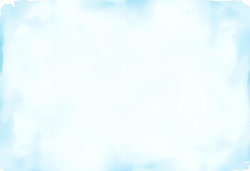 Obraz premium Light pastel blue vintage textured background, abstract grunge border, shabby, illustration