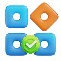 Menu 3D Illustration