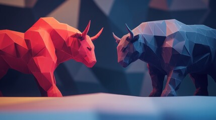 Geometric Bulls Confrontation