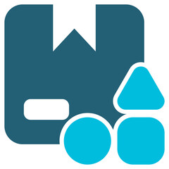 Goods Glyph Blue Icon