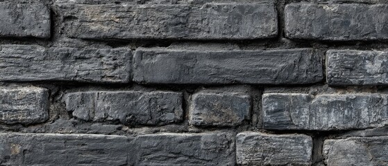 Dark gray brick wall texture (5)
