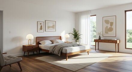 Century Modern bedroom
