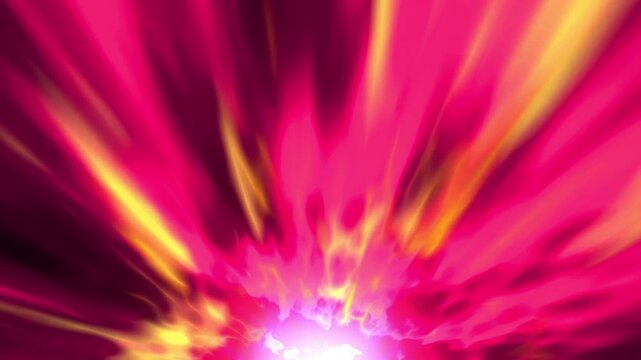 下から放射状に広がるオーラの背景動画　ループ	