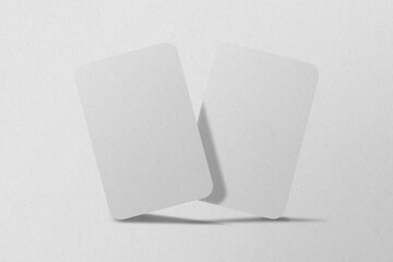 Minimal Floating Postcard Mockup