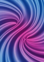 Abstract swirling lines of blue and pink create a vibrant, dynamic visual effect.