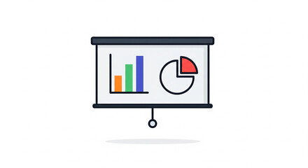 Business Presentation Vector Icon
