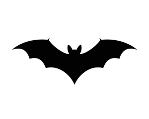 Fototapeta premium Classic bat symbol silhouette