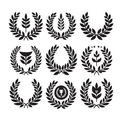 "Classic Emblem of Honor Vectors"