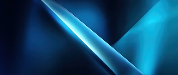 Futuristic Blue Light Abstract Background