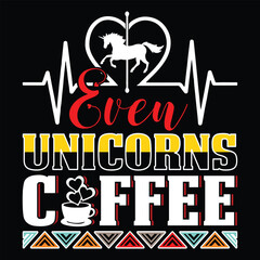Unicorn T Shirt Design T Shirt Print Template, Typography Design For Shirt, Mugs, Iron, Glass, Stickers, Hoodies, Pillows, Phone Cases, etc