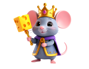 3D Cartoon Mouse King