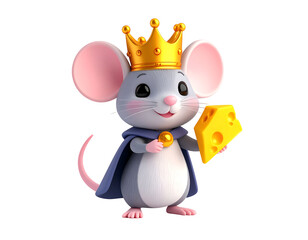 3D Cartoon Mouse King