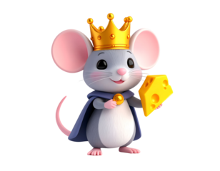3D Cartoon Mouse King
