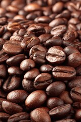 Fototapeta premium Close-up of roasted coffee beans (5)