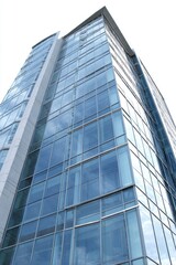 Modern glass skyscraper