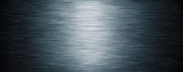 Brushed metal texture with light reflection