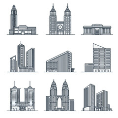 Fototapeta premium building, tower, urban, cityscape, skyline, landmark, modern building, 