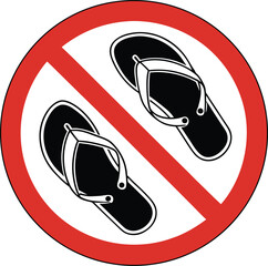 An isolated vector icon illustrates the universal symbol of a red circle warning against forbidden car parking, mobile phone use, and smoking
