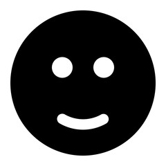 Smileys icon with solid style