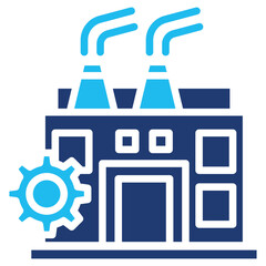 Obraz premium Manufacturing Icon