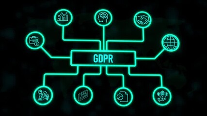 Internet, business, Technology and network concept. GDPR business technology privacy concept. - Powered by Adobe