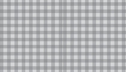Simple gray and light gray gingham pattern