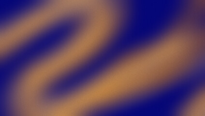 smooth wavy movement of Bronze Gold with grainy texture on elegant Royal Blue background. background is perfect for posters, banners, and advertisements with premium and luxurious feel
