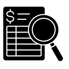 Audit  Icon Element For Design