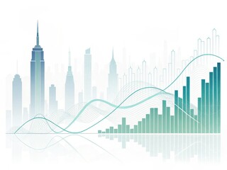 Financial growth and urban development with stock market trends