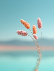 Swaziland Independence Day Tall Grasses Premium Serenity Nature Banner with Mandela Day Summer Calm for Young Professionals Marketing Campaigns