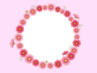 コスモスのフレーム　B