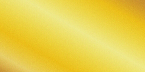 Golden gradient background with grain and grunge texture effect for wallpaper, banner, cover, or poster design in a luxurious vintage style