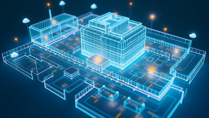 Medical technology A digital twin hospital creates a real-time simulation of patient flow, resource use, and emergency response by integrating IoT devices(4)