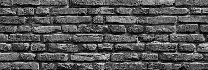 Obraz premium Gray brick wall texture