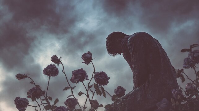 VERDREHTE BL&Uuml;TEN UND DUNKLE STIMMUNG