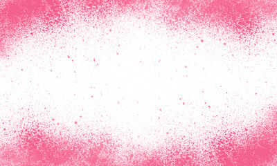 Vibrant pink gradient spray paint texture on white background. Smooth faded artistic effect for creative modern projects. Perfect for posters, prints, web design, and digital art.