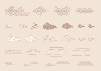 Vector illustration of traditional Korean pattern.
