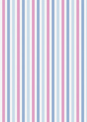 Obraz premium Retro striped seamless vector pattern with vertical pink and white lines, a colorful art illustration for a vintage scrapbook wallpaper texture
