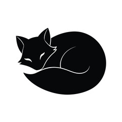 vector illustration of a cat