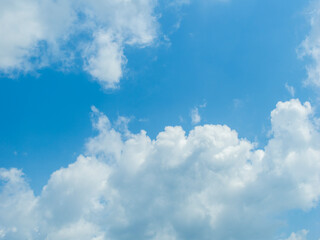 夏の青空と積乱雲