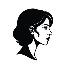 woman face silhouette