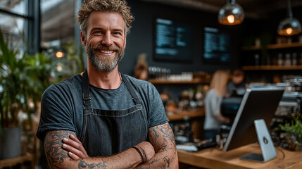 Businessman holding customer service excellence standards to ensure satisfaction. Implementing strategies that prioritize client needs and foster long-term relationships.