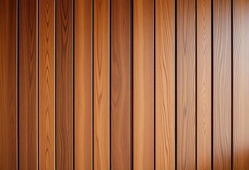 Fototapeta premium Rich brown wood paneling, vertical grain, natural texture, texture, natural wood