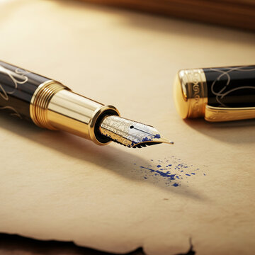 stylo plume r&eacute;tro 