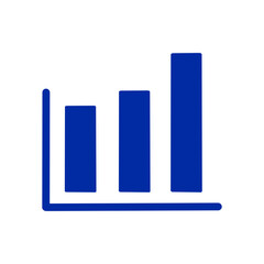 「成長・統計・棒グラフのピクトグラム / Growth, Statistics, and Bar Graph Pictogram」