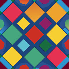 Colorful Geometric Pattern