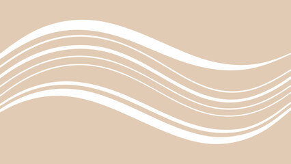 Beige Wavy Background