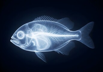 X ray fish reveals its inner structure, anatomical composition, and skeletal system, which looks quite impressive. An x ray fish composition shows us intricate details of its body.